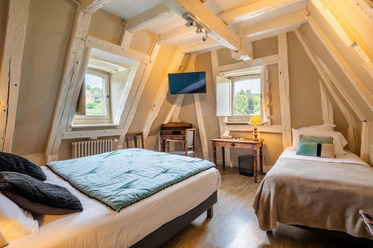 Hotel La Couleuvrine Sarlat Centre Ville Buitenkant foto