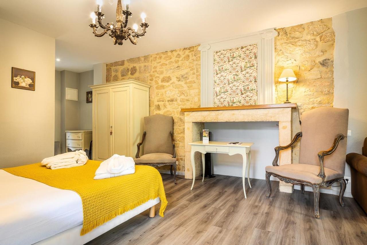 Hotel La Couleuvrine Sarlat Centre Ville Buitenkant foto