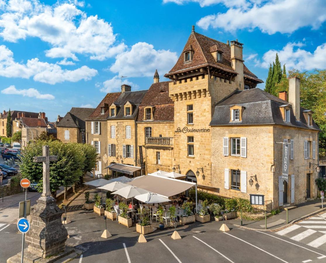 Hotel La Couleuvrine Sarlat Centre Ville Buitenkant foto