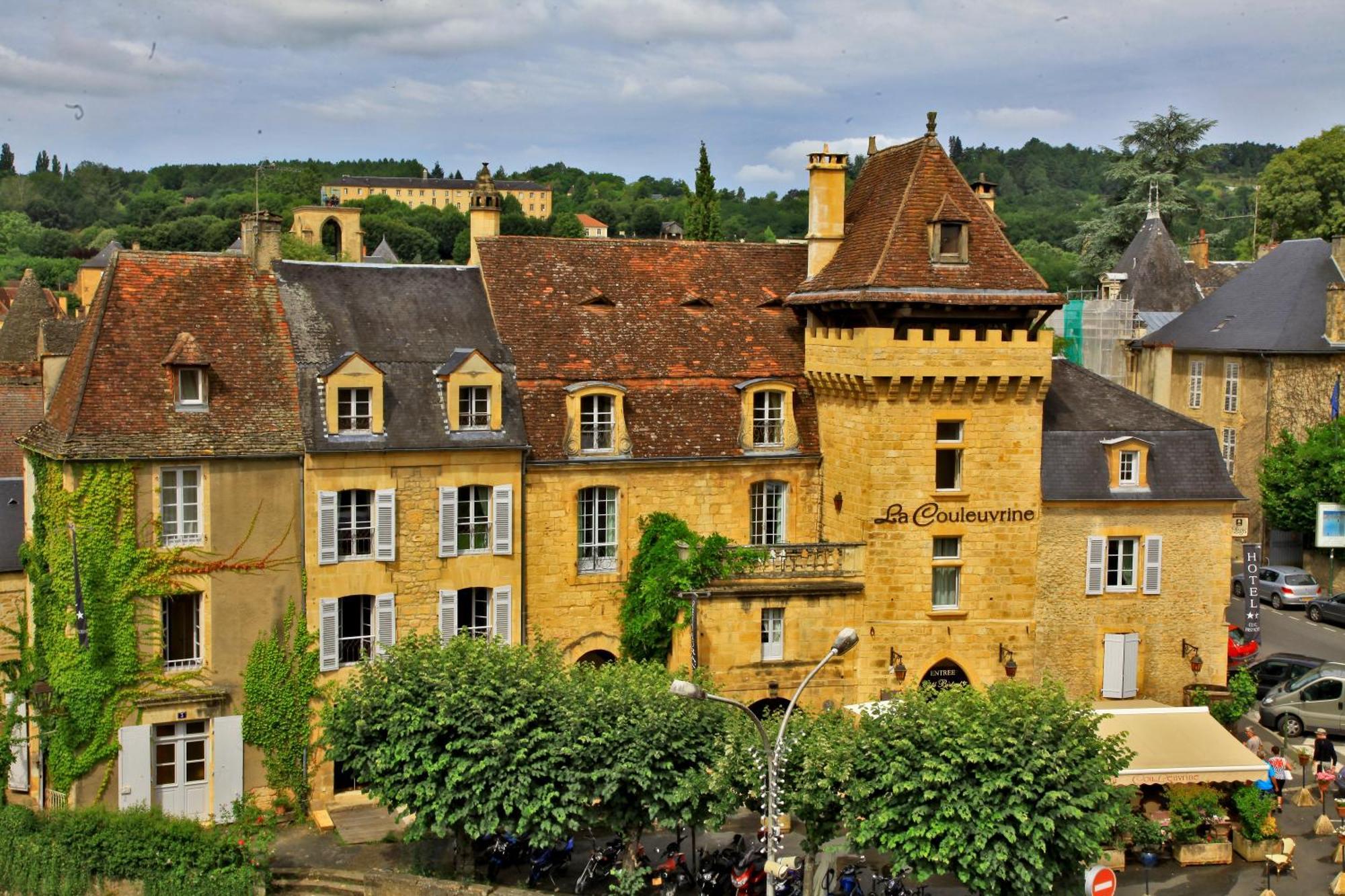 Hotel La Couleuvrine Sarlat Centre Ville Buitenkant foto